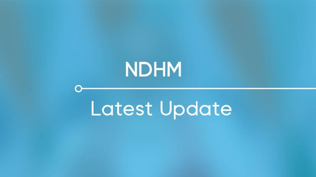 National Digital Health Mission(NDHM)