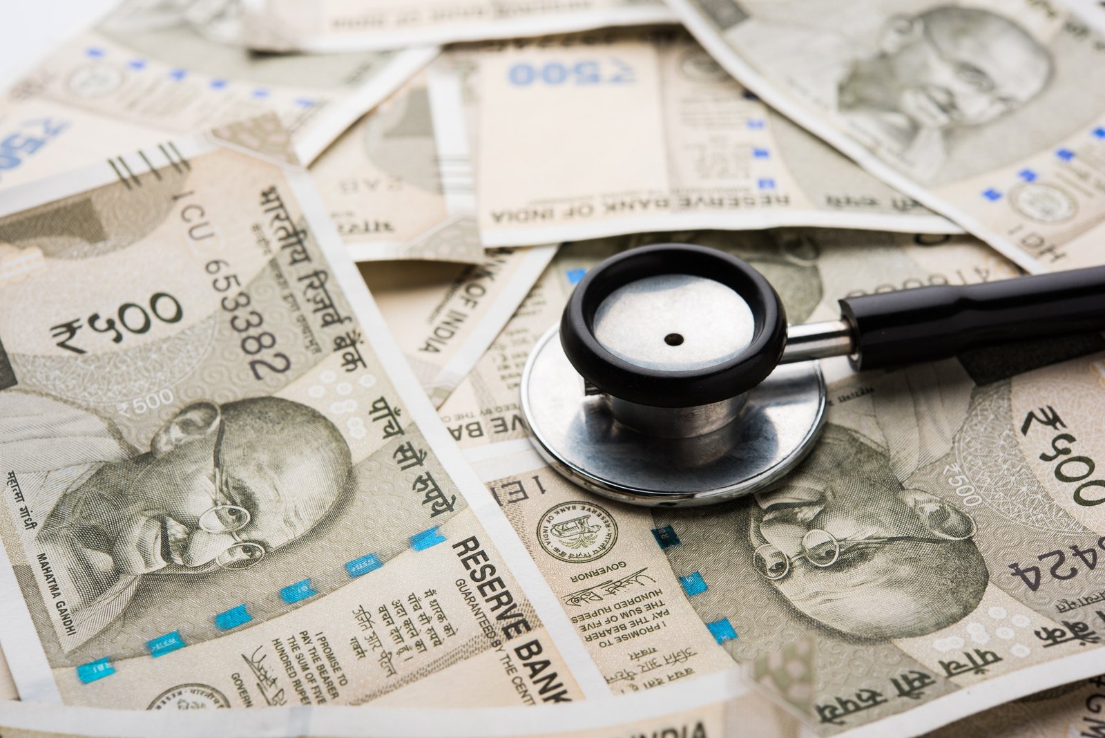 Indian Healthcare for Financial Health Concept|