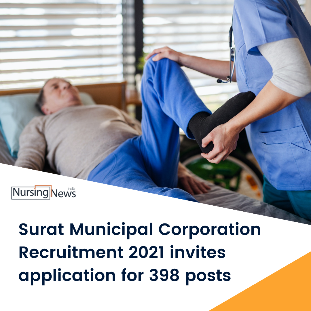 Surat Municipal Corporation Recruitment 2021 invites application for 398 posts