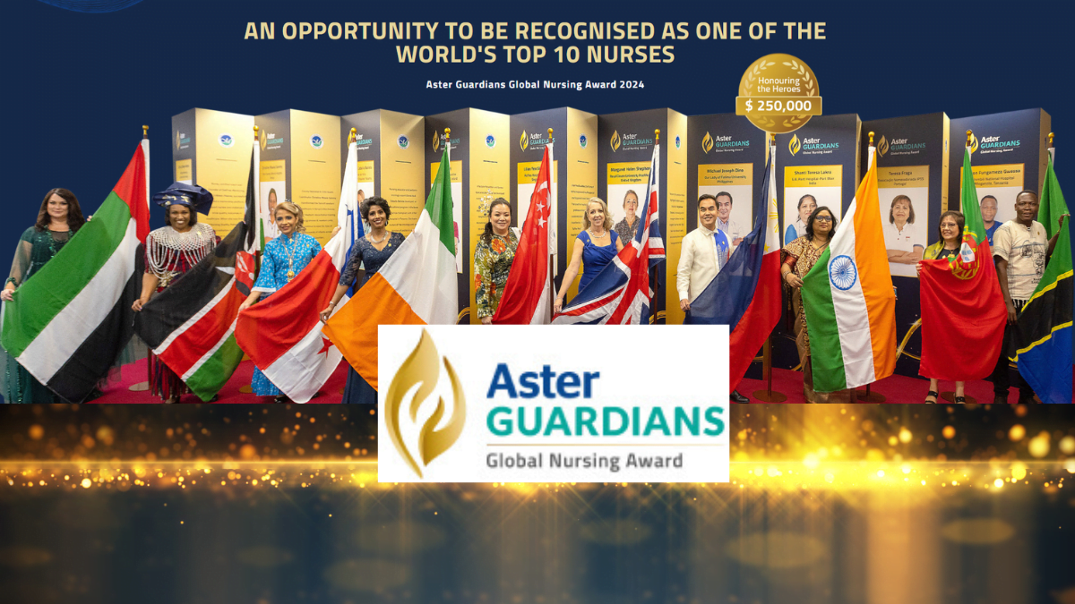Aster Guardians Global Nursing Award 2024: Top 10 Finalists Announced from 78,000 Global Applications